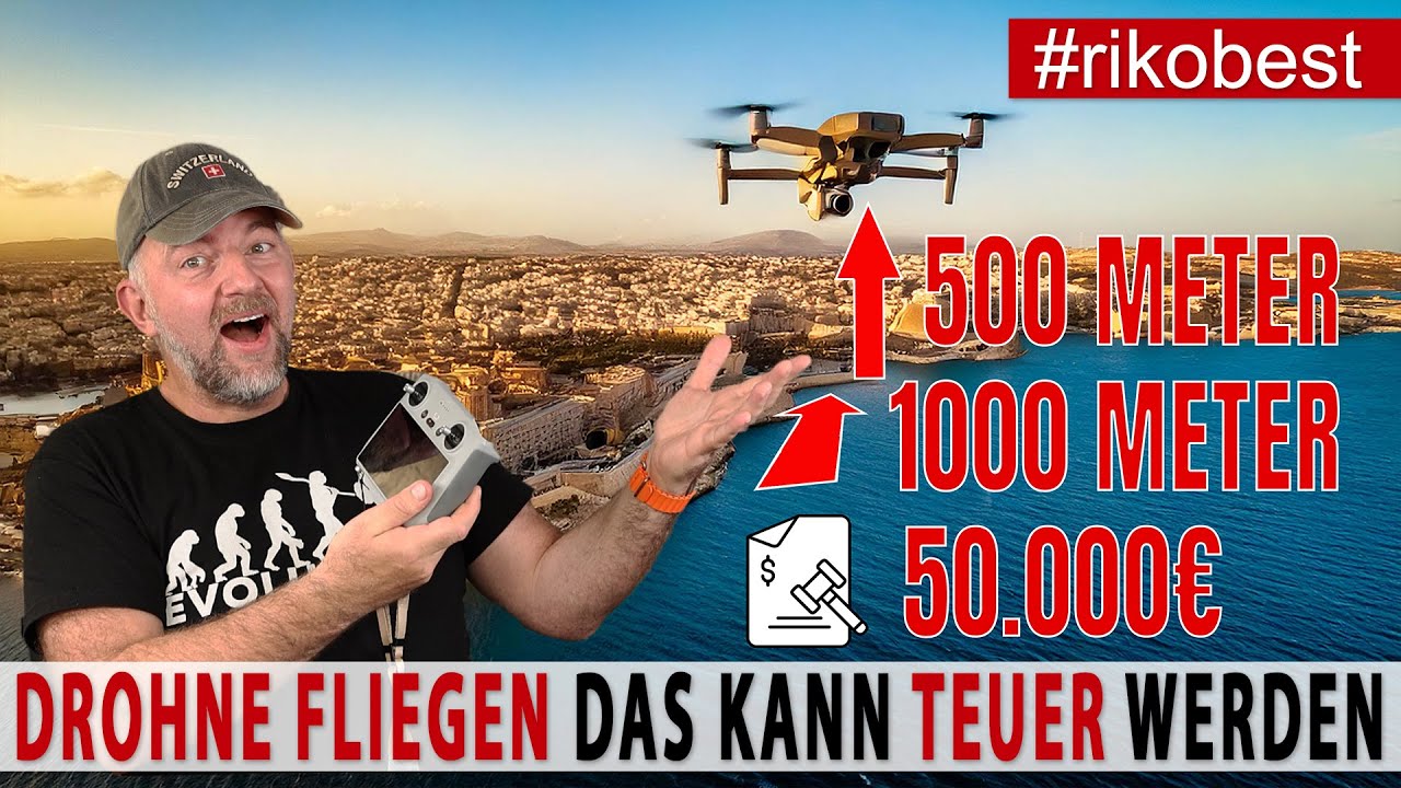 Achtung: So verlierst du deine Drohne und 50.000€ in Sekunden! Warum Drohnenregeln so wichtig sind!