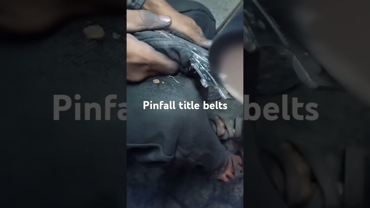 championship belt HD plate process