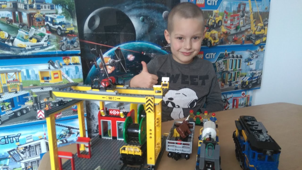 Lego city 60052 pociąg towarowy Iggy TV
