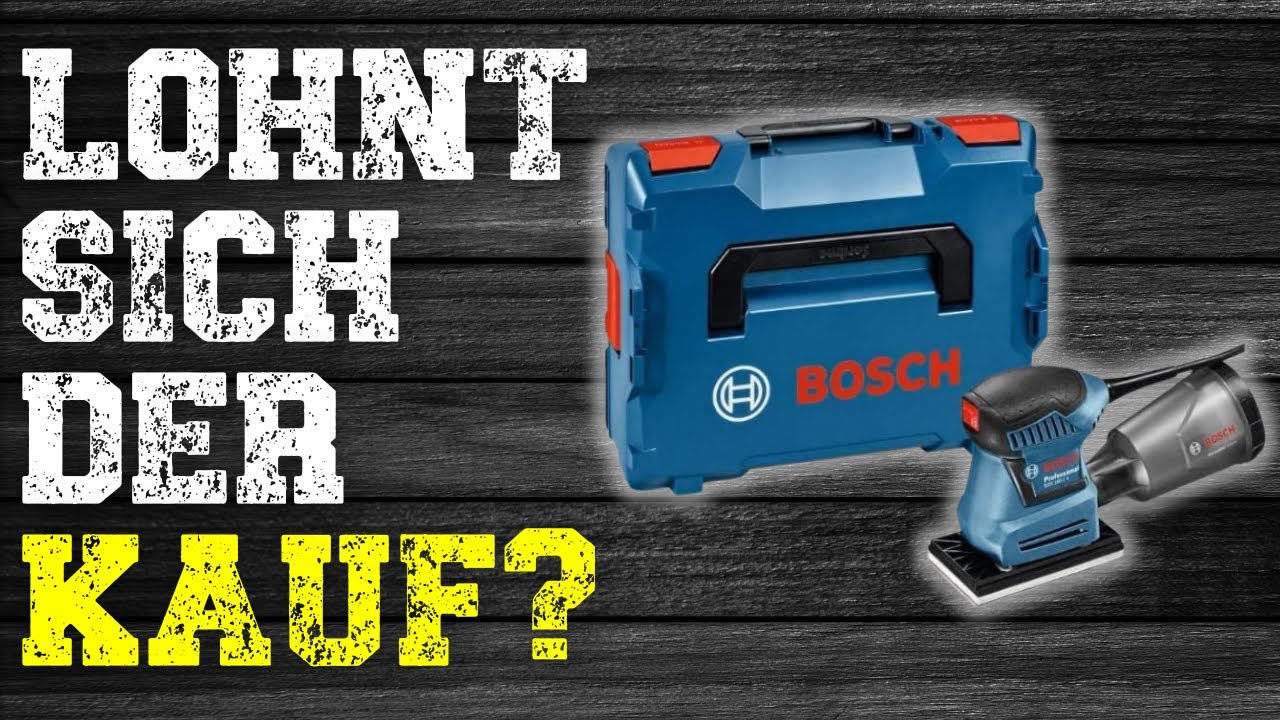 Bosch GSS 160-1 A Multi Schwingschleifer - Alles, was du wissen musst!