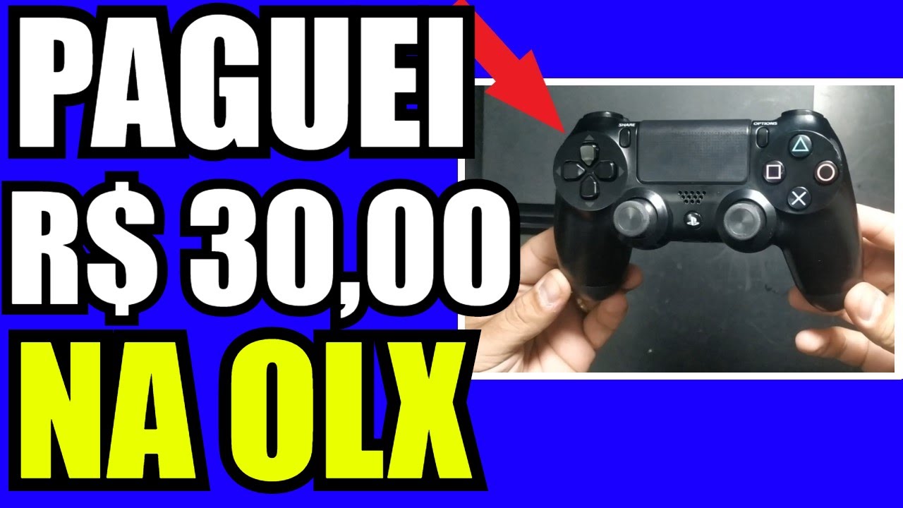 RECUPERANDO CONTROLE DE PS4 COMPRADO NA OLX !