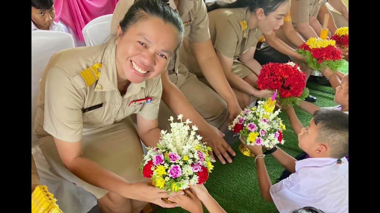 พิธีไหว้ครู โรงเรียนบ้านธรรมรัตน์ ปีการศึกษา 2567