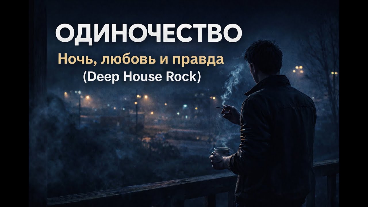 ОДИНОЧЕСТВО Ночь, любовь и правда Deep House Rock