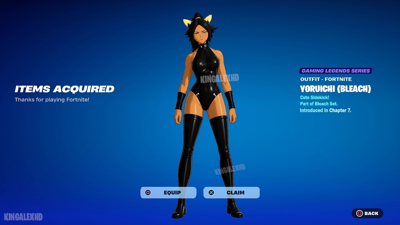 Как БЕСПЛАТНО получить скин Bleach Йоруичи в Fortnite ПРЯМО СЕЙЧАС (Разблокирован LEGO стиль Blea...