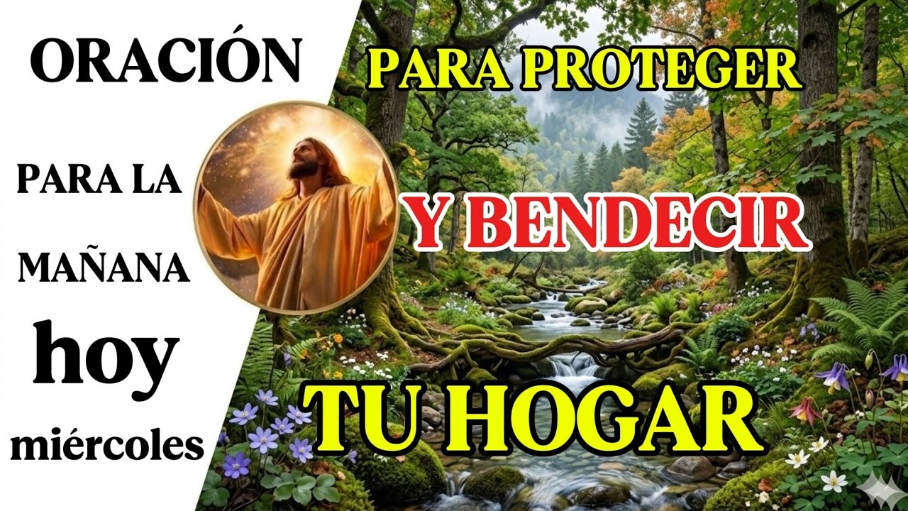 ORACI&Oacute;N DE LA MA&Ntilde;ANA PARA PROTEGER Y BENDECIR TU HOGAR 🙏✨ &iexcl;Dios Guardar&aacute; Tu Casa HOY!