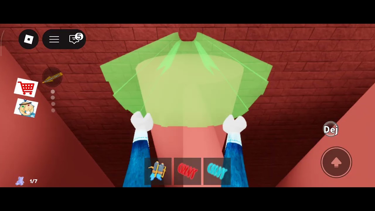 Jugando  al escape de el bebè poderoso