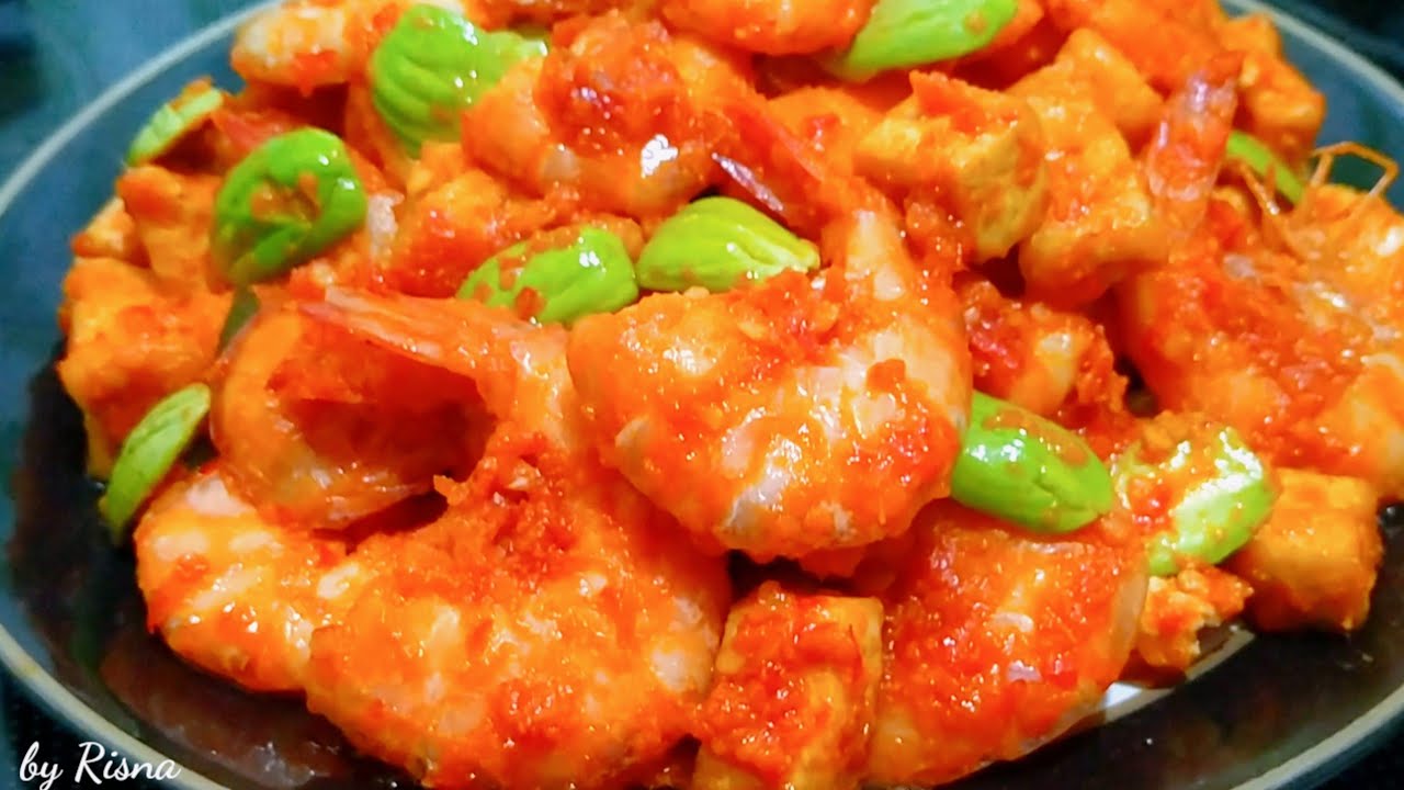 Yakin Banget Bikin Boros Nasi ‼️ Sambal  Goreng Tahu Udang Pete