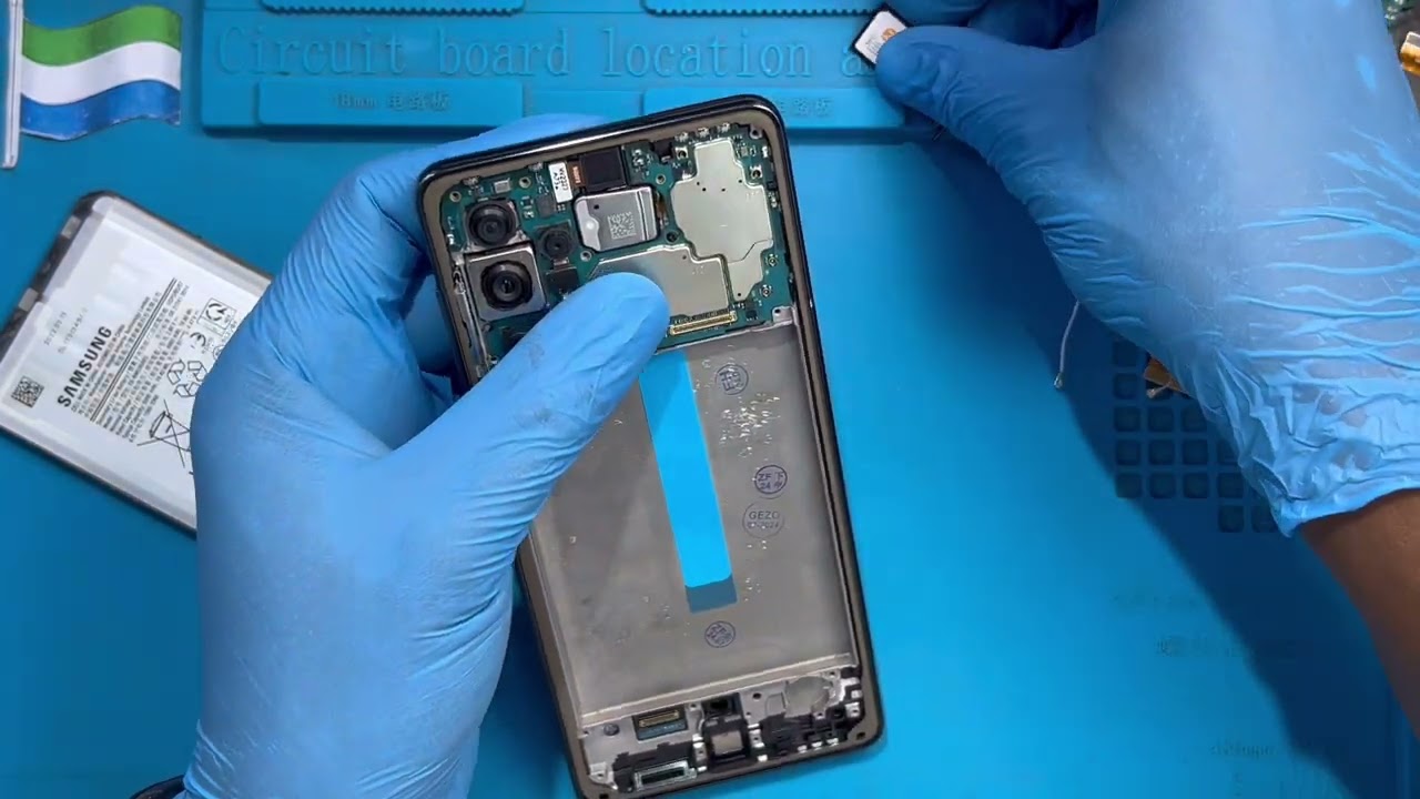 Замена ЖК-дисплея Samsung A73 5G