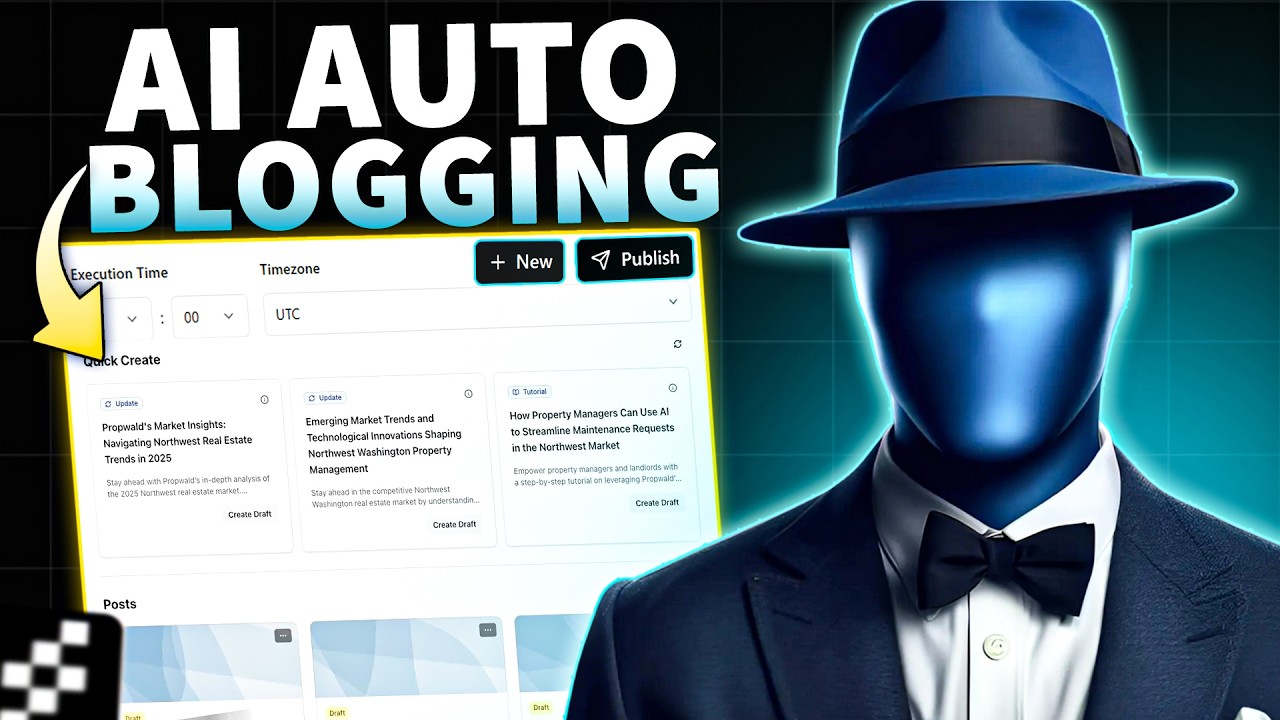 Автоматизированный блоггинг с использованием ИИ, благодаря которому ChatGPT рекомендует ваш сайт 🤯