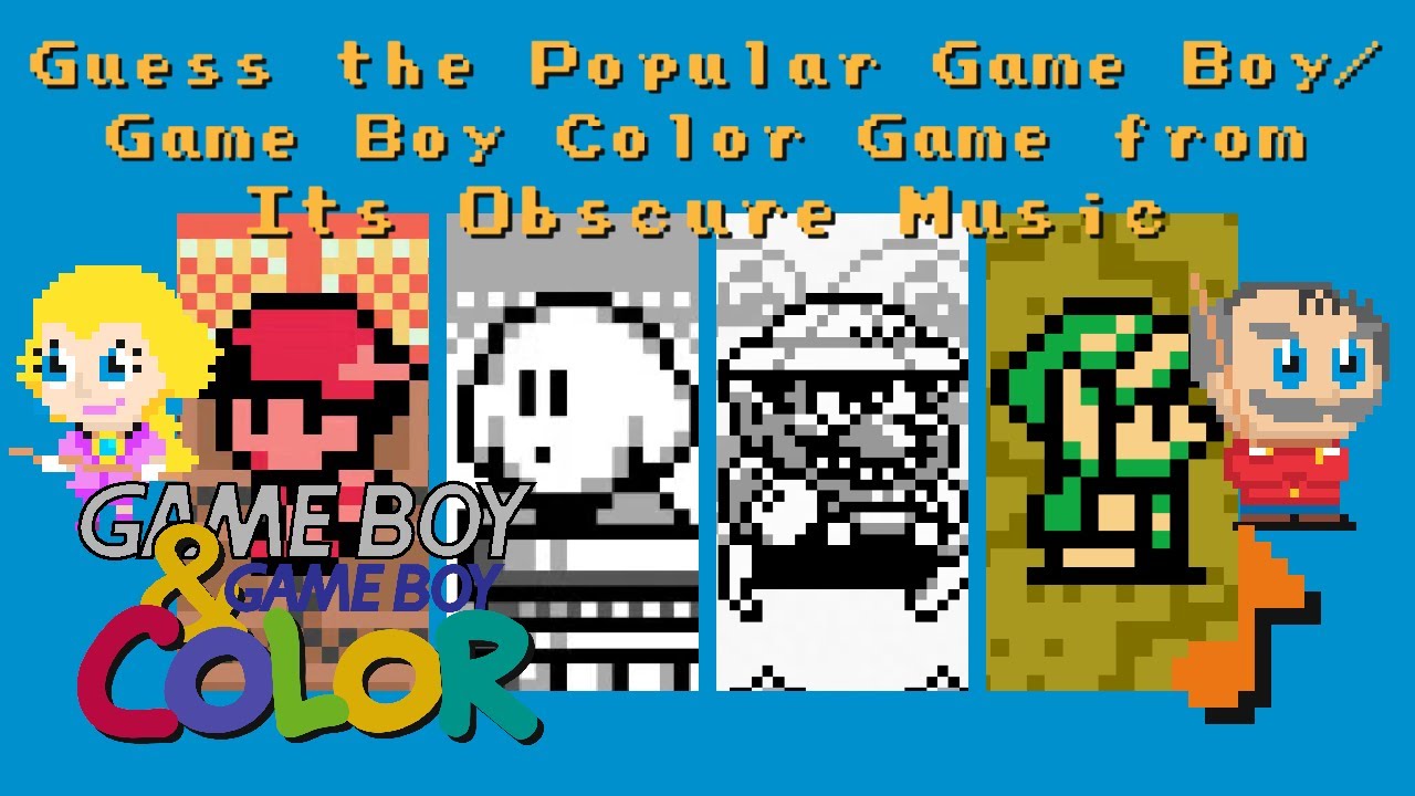 Guess the Popular Game Boy/Game Boy Color Game from Its Obscure Music