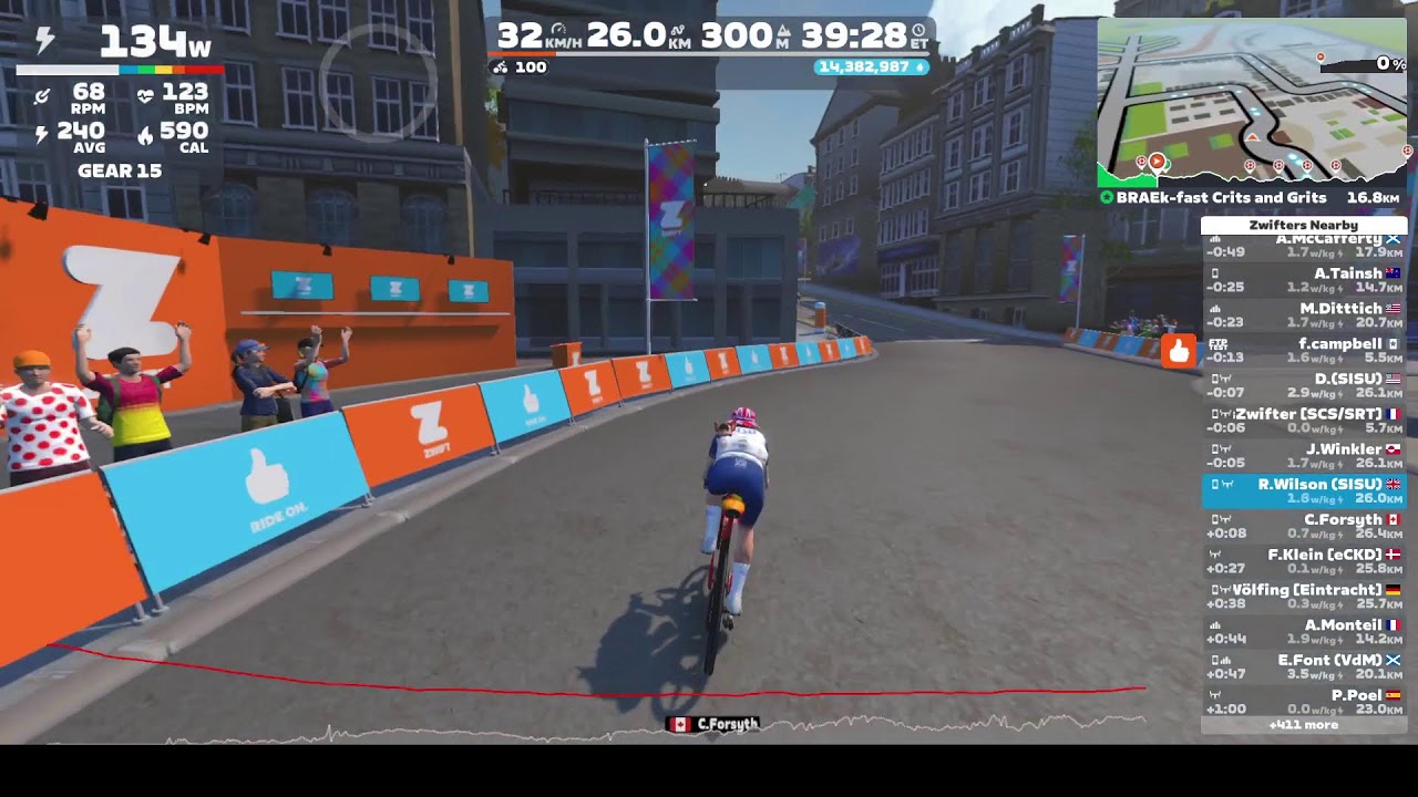 Zwift 2026 ECRO World Tour | Chasing d'Azur - Stage 3 (Cat. A / Time slot 4)