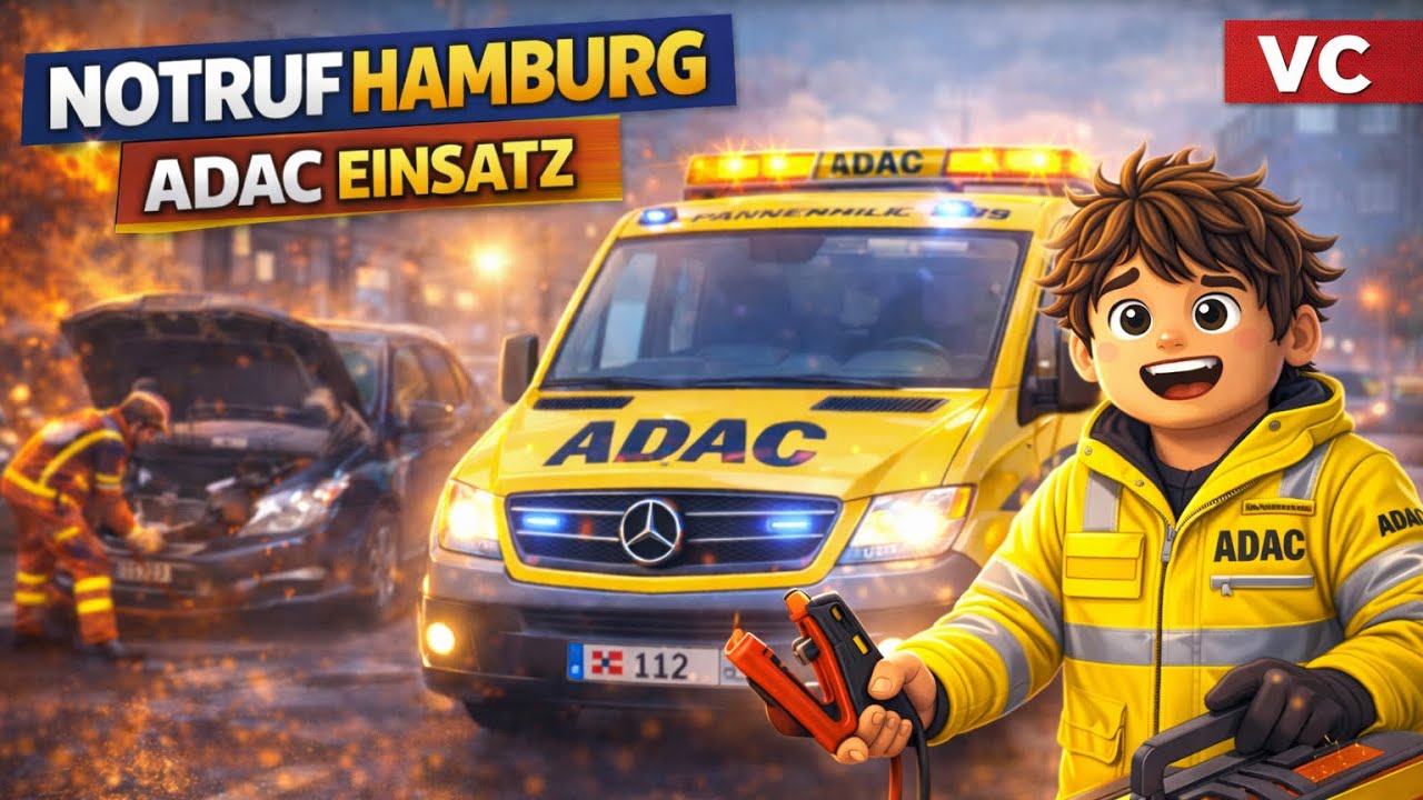 🚗 Notruf Hamburg | ADAC im Einsatz! 🔧🎙️ Realistisches RP auf VC-Server 🔥