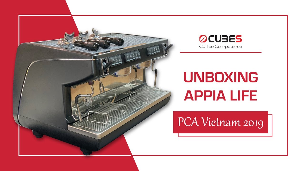 PCA Vietnam 2019 | Unboxing Appia Life | Coffee Machine from Nuova Simonelli
