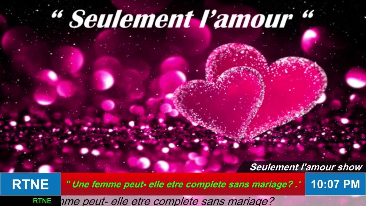 Seulement l'amour show
