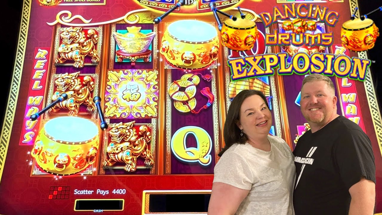 BETTER THAN A HANDPAY on DANCING DRUMS EXPLOSION! How many games would you pick?