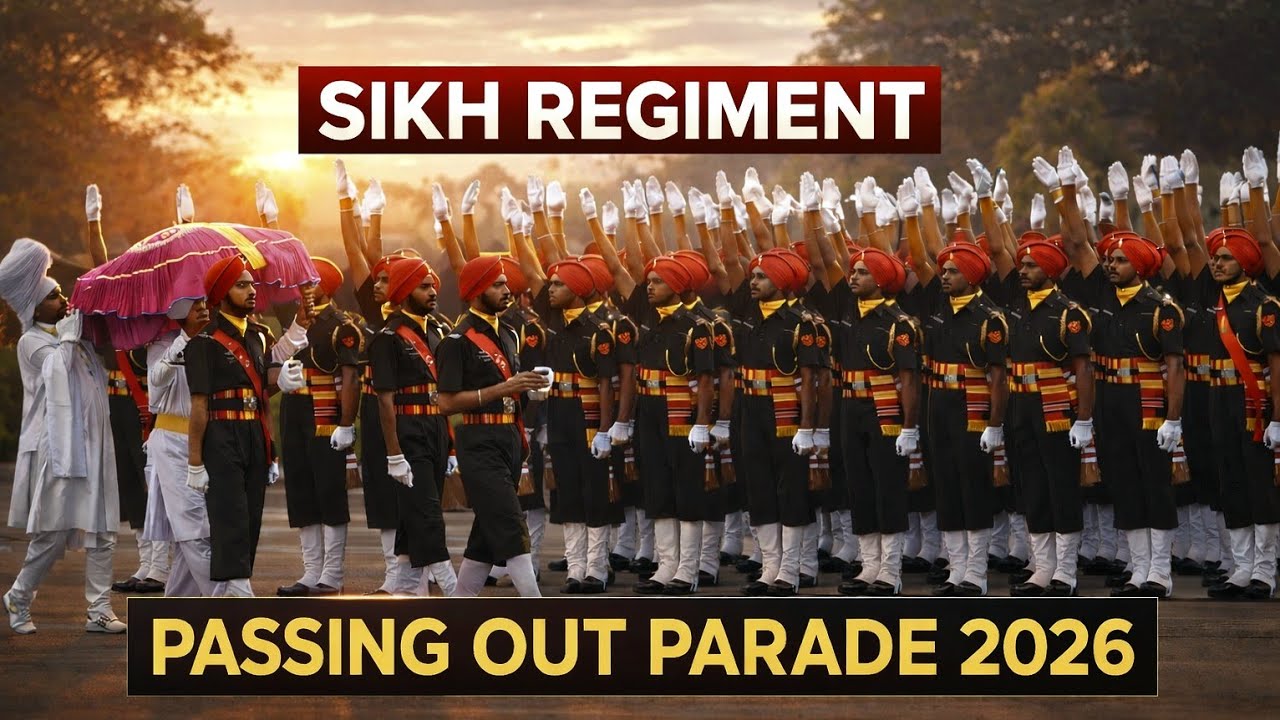 Passing Out Parade 2026 || SIKH REGEIMENT CENTRE || Ramgarh || (POP )4K Full Video | @KamalSansra