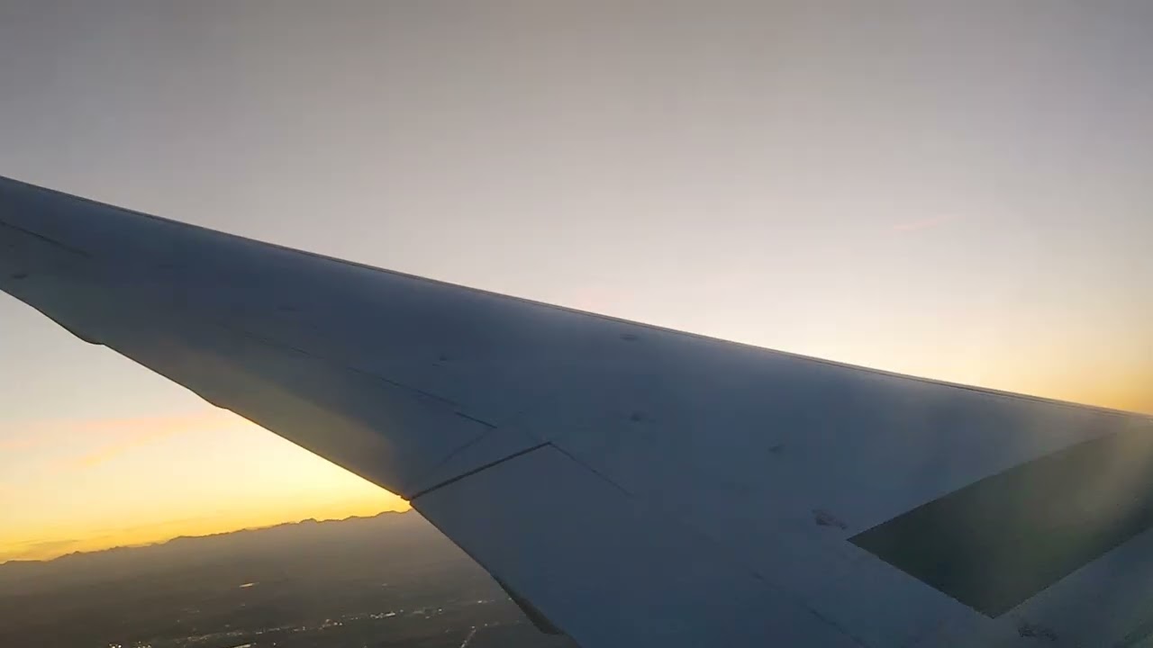 Northbound Landing At Calgary International Airport (YYC)