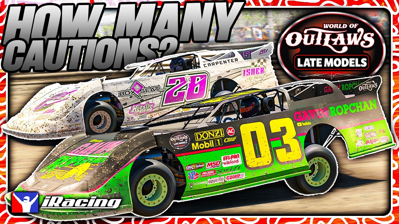 Гонки WoO Dirt Late Model на трассе Volusia Speedway | iRacing Dirt