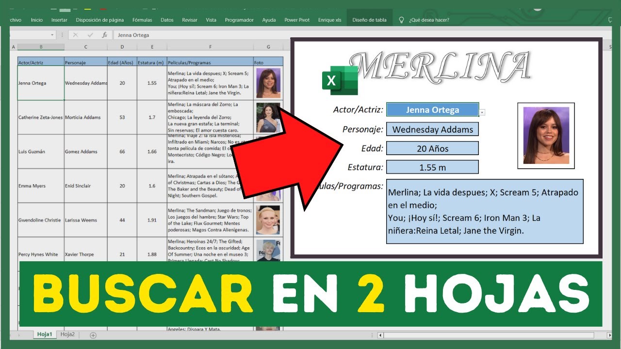 🔴Cómo BUSCAR DATOS en 2 Hojas DIFERENTES de Excel😉Funciones INDICE + COINCIDIR