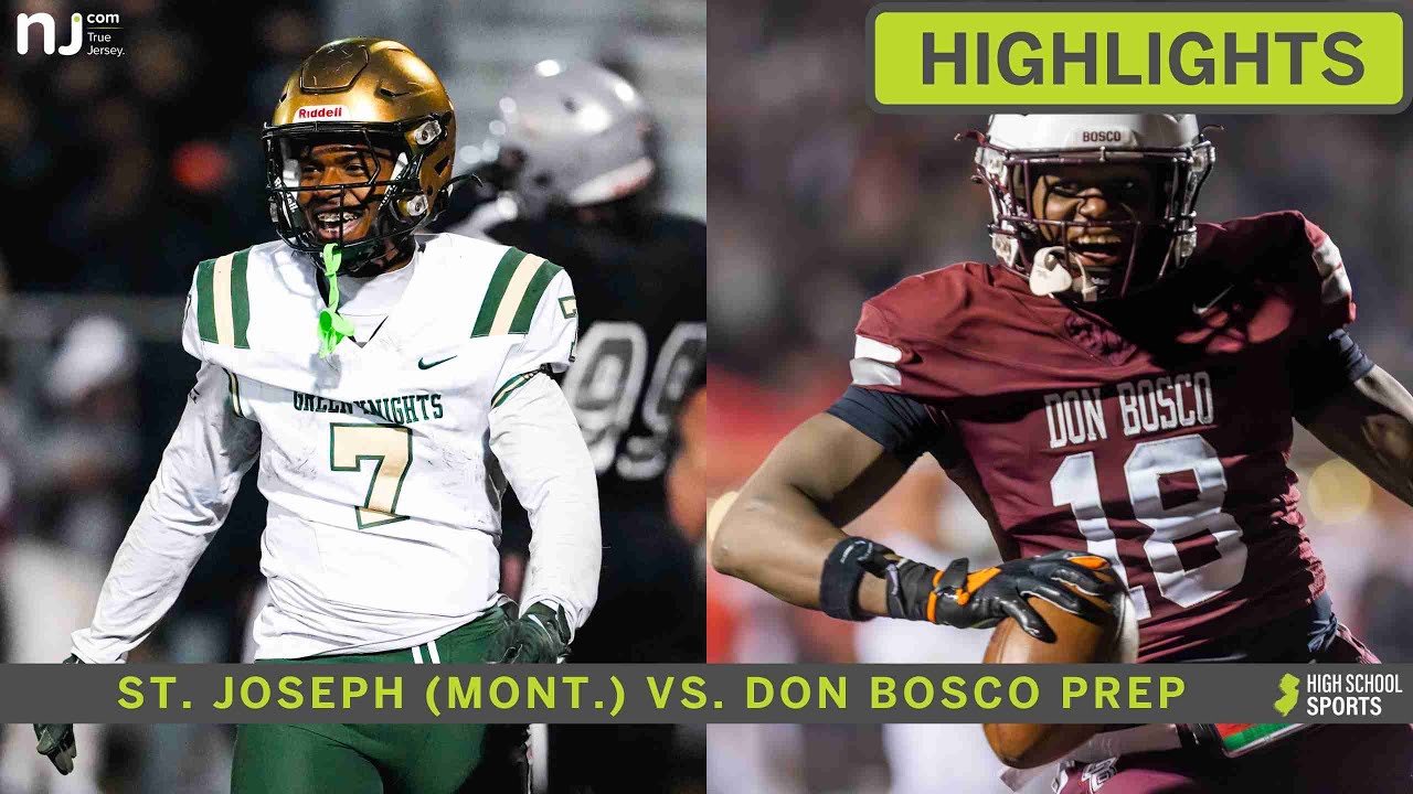 Highlights: St. Joseph (Mont.) wins Non-Public A title by beating Don Bosco Prep in a thriller