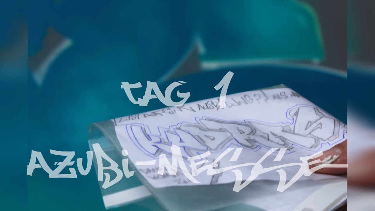 Maler Kudra&szlig; auf der Azubimesse in Emsdetten 2019 Graffiti Kunst Azubis Maler Malerhandwerk
