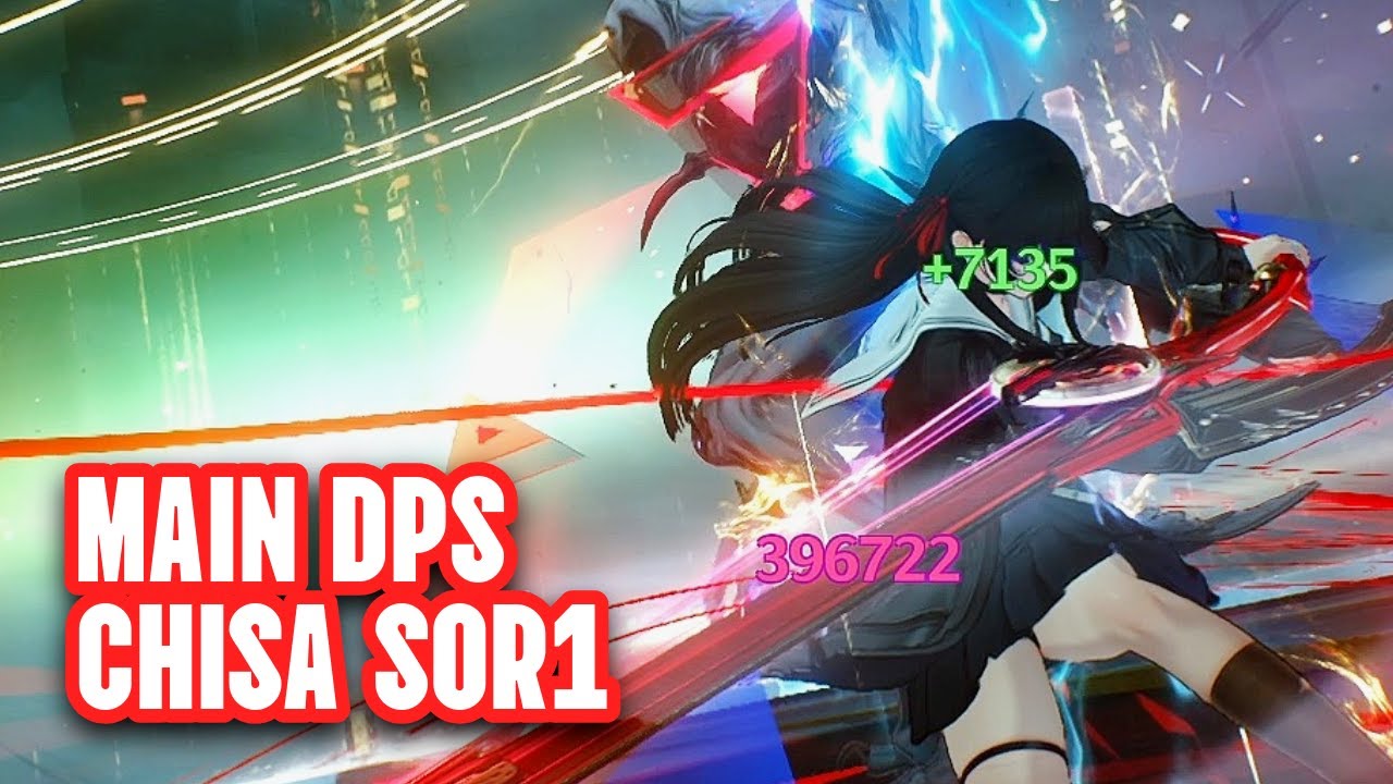 This is what Chisa Main DPS looks like with Jianxin Buffer! All 4 Tower Clear | Wuthering Waves