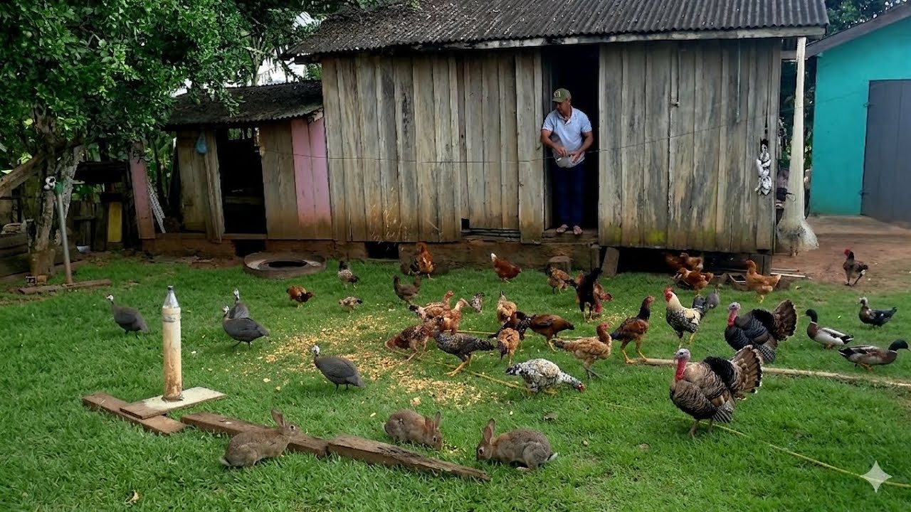 Um dos Lugares Mais Lindos que J&aacute; Visitei, um S&iacute;tio Lindo,Produtivo e cheio de fartura 