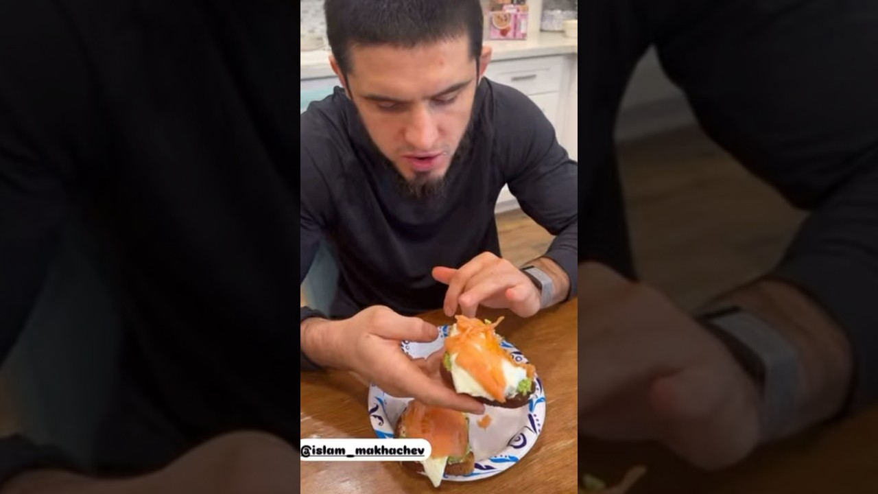 Завтрак Чемпиона 🍳 Ислам Махачев #mma #ufc #280 #champion #fight #sports #мма #спорт #jiujitsu #bjj