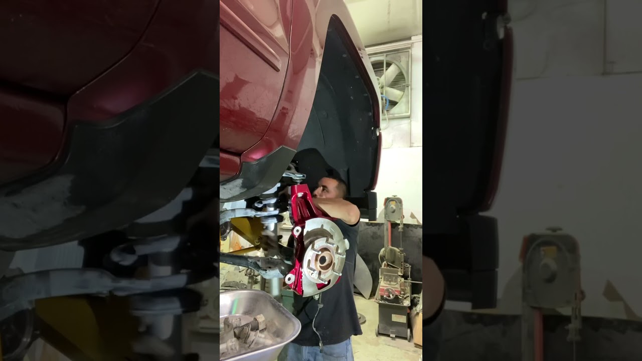 Installing a 9 inch McGaughys lift kit #silverado #liftkit