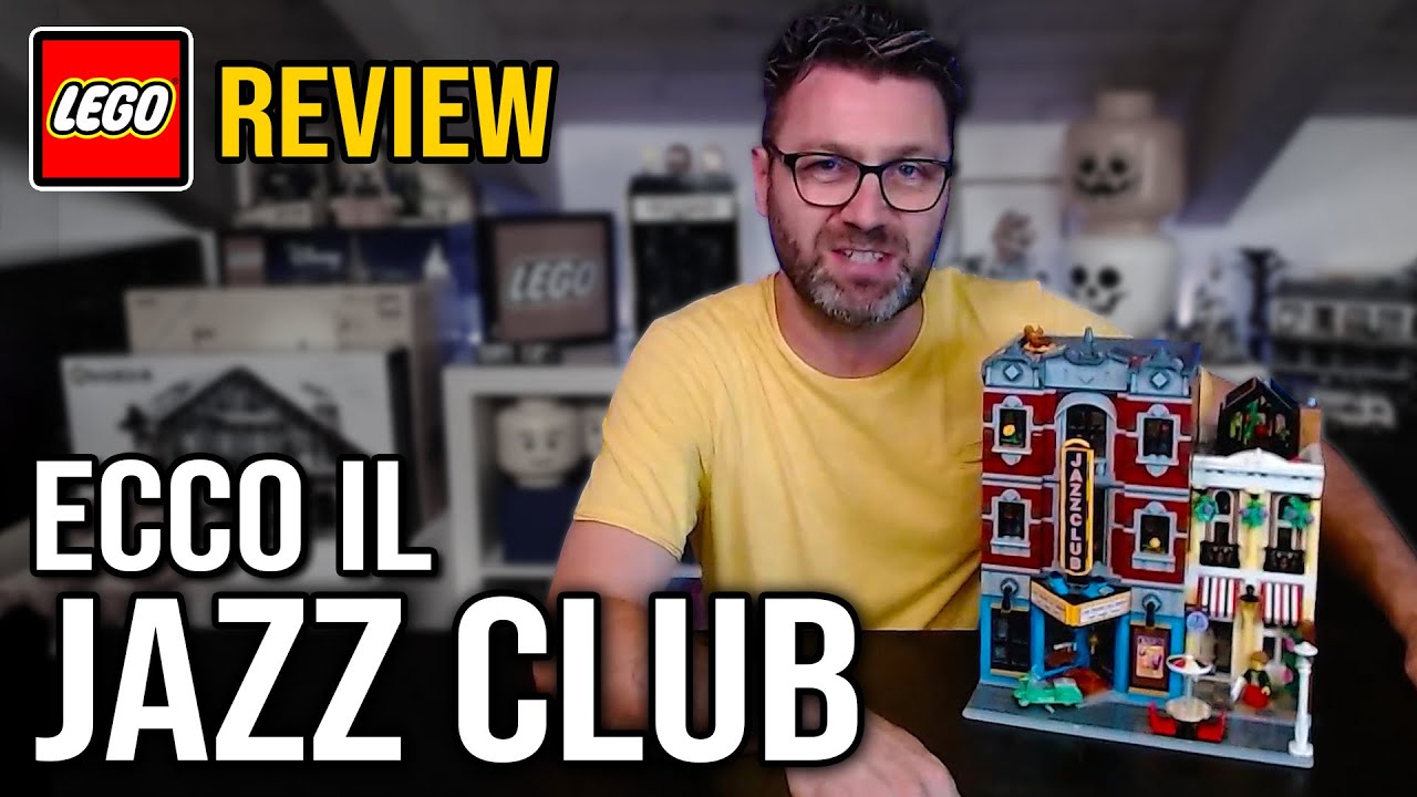 LEGO REVIEW 10312 JAZZ CLUB - NON MI PIACEVA AL SUO ANNUNCIO, ORA AVRO' CAMBIATO IDEA? SCOPRIAMOLO!