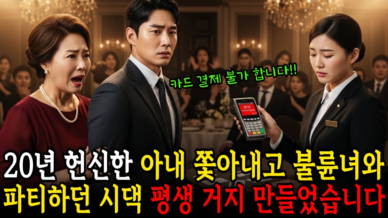 이혼 당일 불륜녀와 파티하던 시댁! 평생 거지로 만들었습니다. #부부사연 #인생사연 #드라마사연 #고부갈등