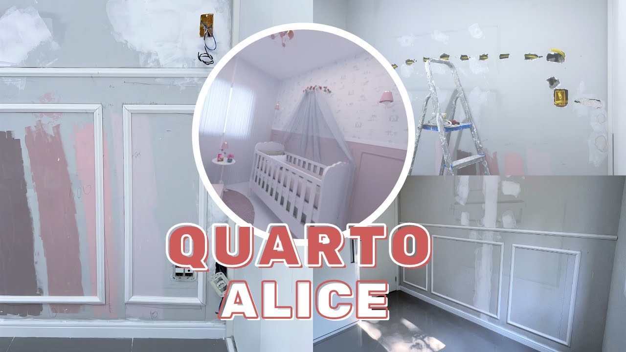 REFORMA DO QUARTO DA BEBÊ: PROJETO FINAL, TEMOS LUSTRE E COMEÇAMOS A PINTURA!