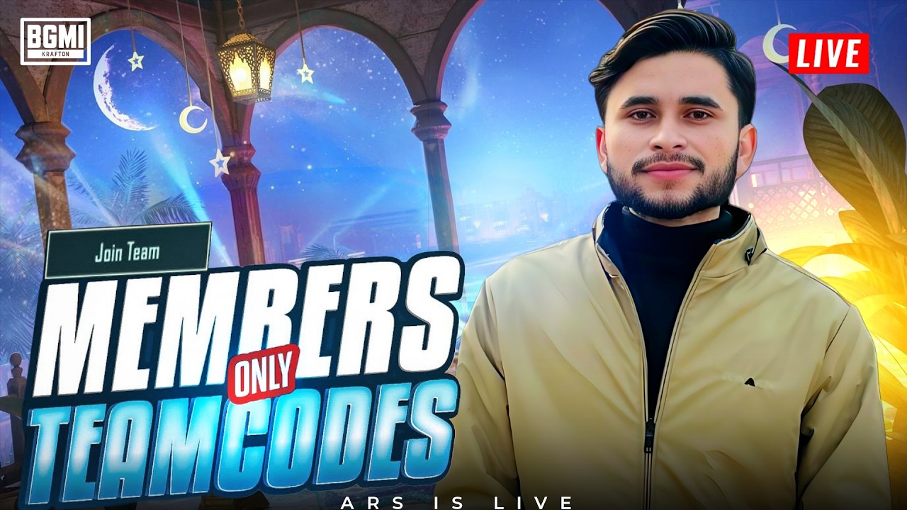 BGMI LIVE TEAMCODE GAMEPLAY| FUNNY CHALLANGE  #bgmilivestream #godarsyt