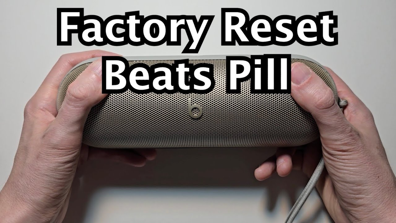 How to Factory Reset Beats Pill Speaker (2024)!