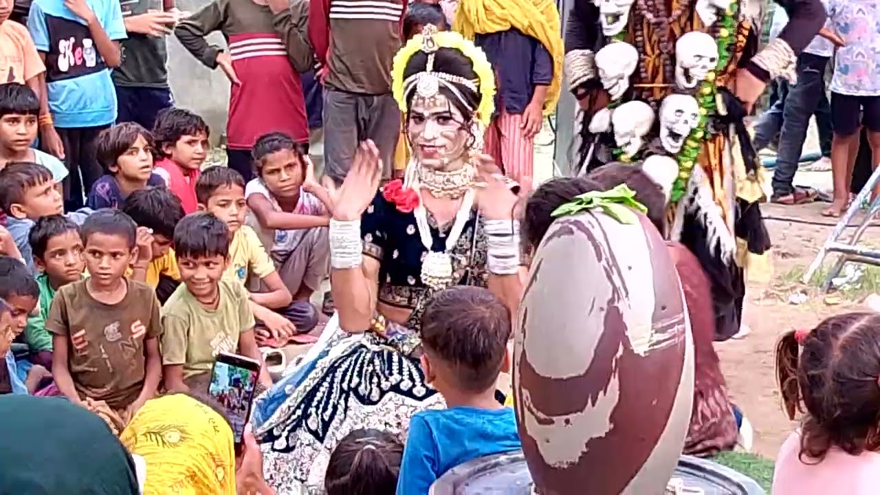 भोले पार्वती जी बहुत ही सुन्दर सी झाकी हँसी हो जाएगी रे गोरा हँसी हो जाएगी #dance #jhakisong