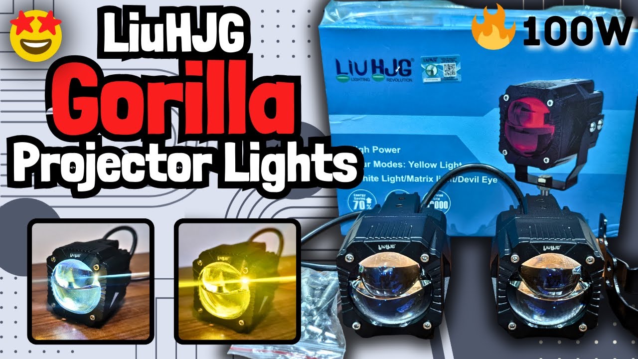 LiuHJG Gorilla Lights | LiuHJG Projector Lights, LiuHJG Original Lights | LumiTrailStore | hjg Light