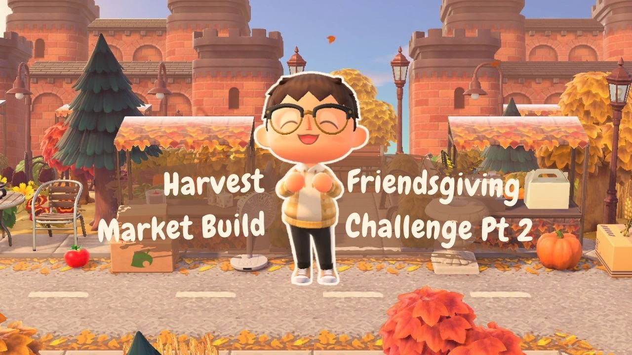 Pop Up harvest Market Speedbuild || Friendsgiving Collab Pt 2