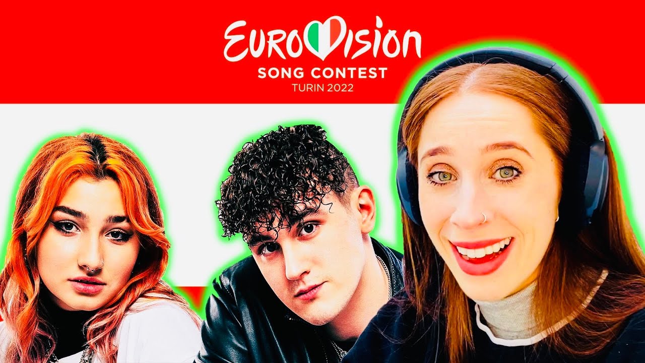 ENGLISH GIRL REACTS TO AUSTRIA'S SONG FOR EUROVISION 2022 // LUM!X 