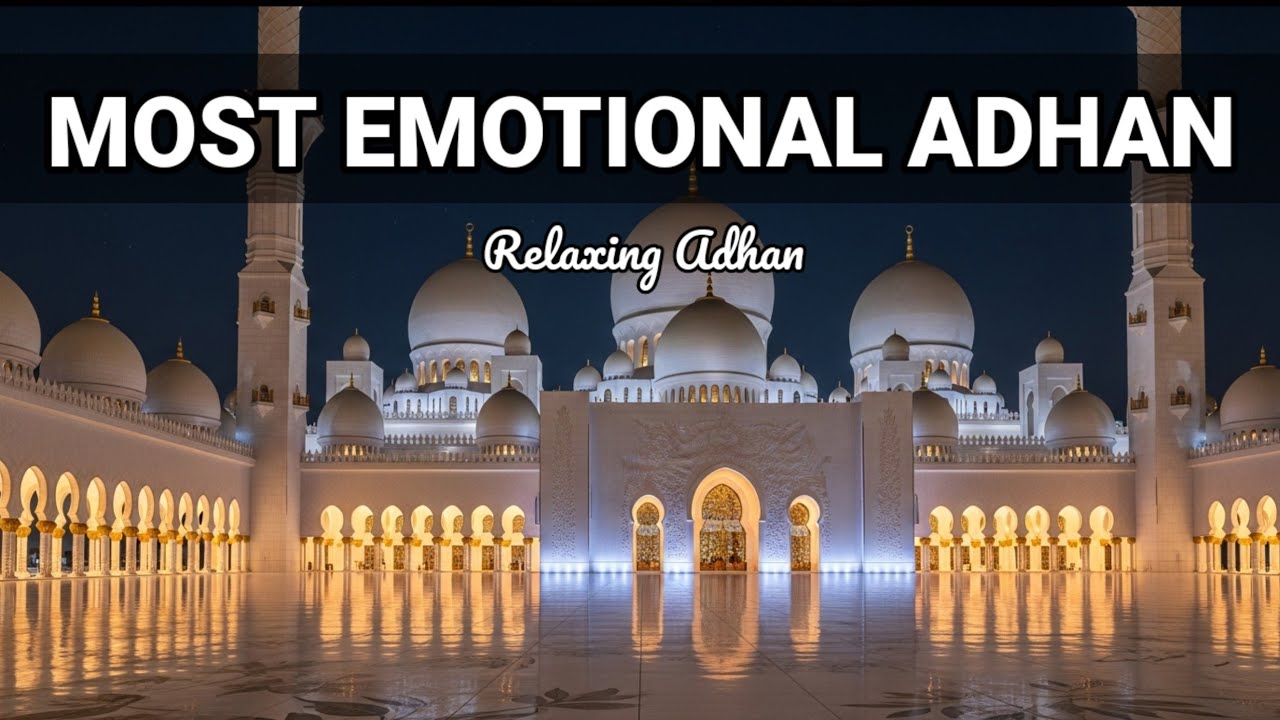 😢✨ The Most Emotional Adhan Ever Recorded 🤍🕊️