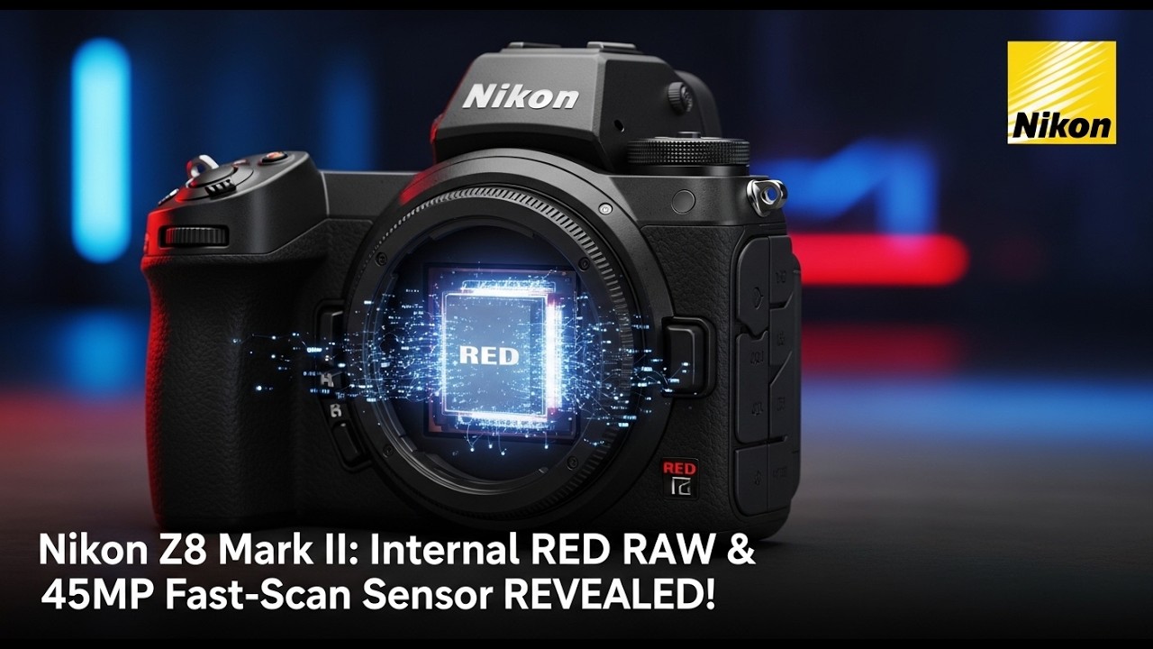 Nikon Z8 Mark II: Internal RED RAW & 45MP Fast-Scan Sensor REVEALED!