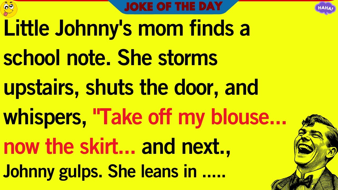 Little Johnny’s School Note Trouble 😂 | Funny Joke | Daily Jokes