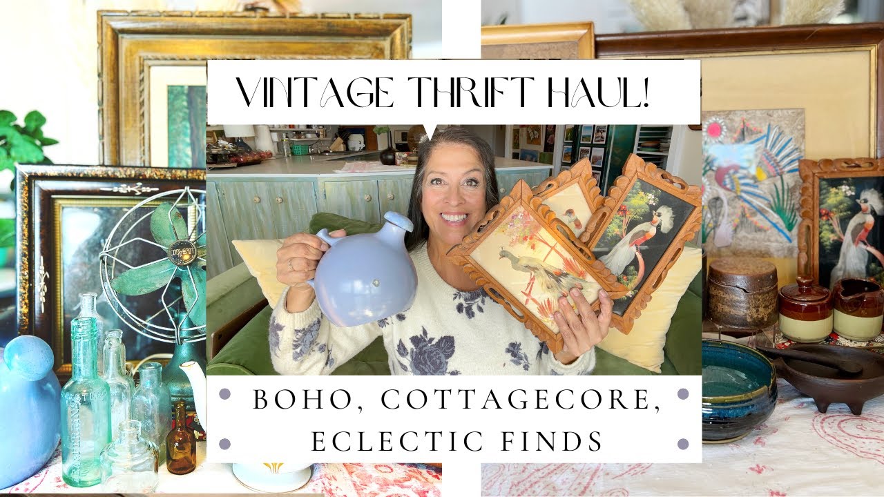 Great Vintage Haul Plus A Quick Visit To Chinatown In Seattle! Plenty of thrift store visits & haul!