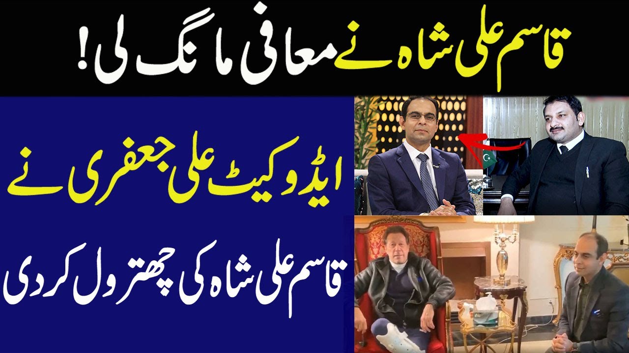 Advocate Ali Jafri Reaction on Qasim Ali Shah | Motivational Speaker Apologizes || AD Malik Official