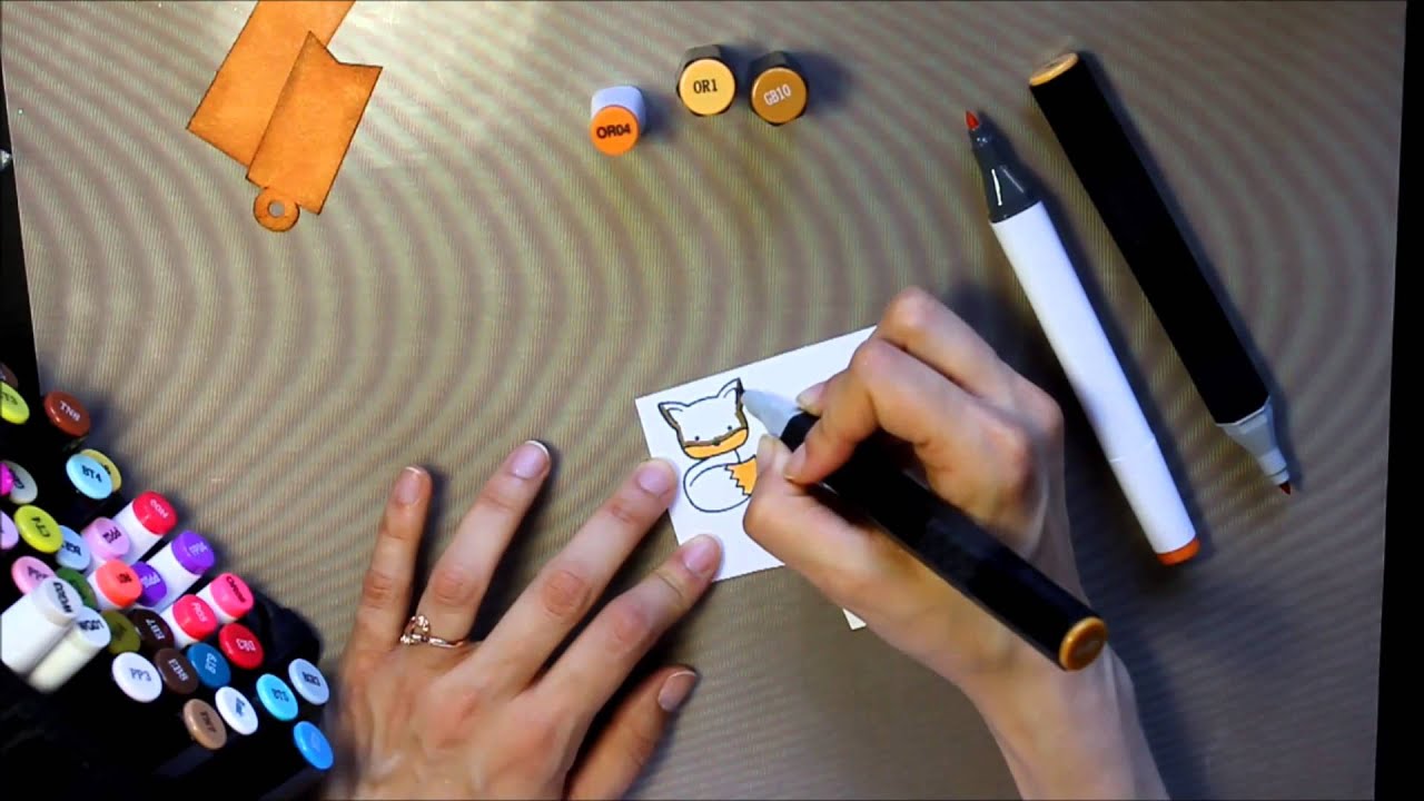 Tarjeta otoñal paso a paso / How to make an Autumn card