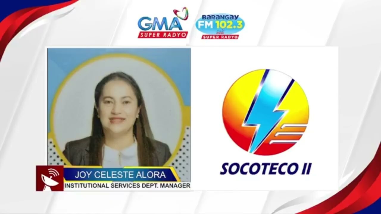 PAGPAKLARO SA SOUTH COTABATO ELECTRIC COOPERATIVE II (SOCOTECO II) SA PAGTAAS SA SINGIL SA KURYENTE