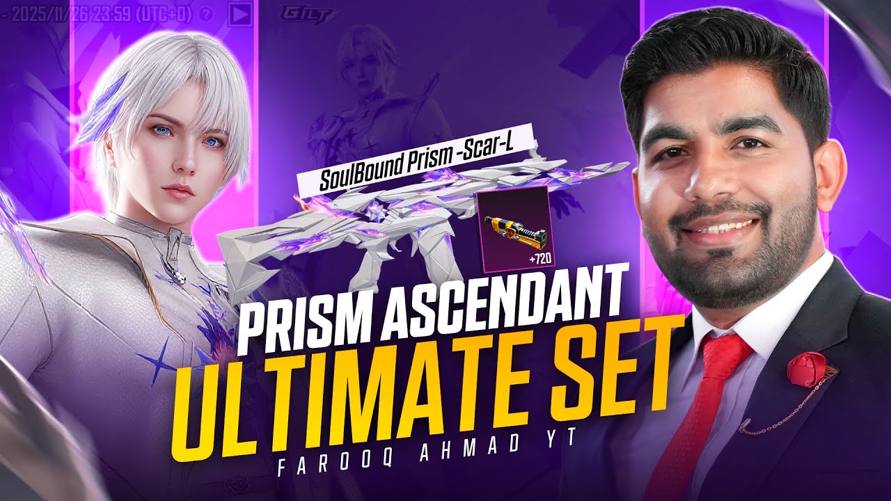 Ультимативный набор Prism Ascendant и Soulbound Prism SCAR-L | 🔥 PUBG MOBILE 🔥