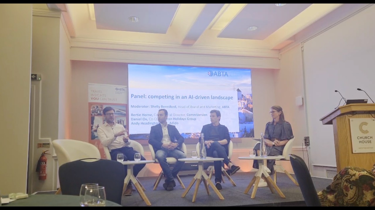 Andy at the ABTA 2026 Travel Marketing Conference