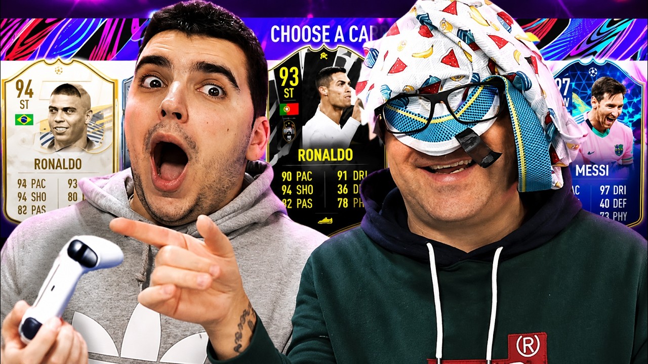 FUT DRAFT ÀS CEGAS COM RICFAZERES | FIFA 21