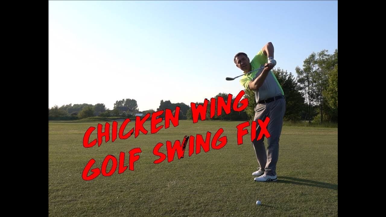 Chicken Wing Golf Swing Fix