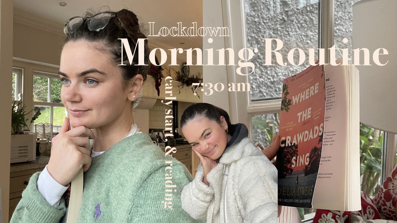Morning Routine in Lockdown | Peaceful and Slow✨ - reading, walking & yoga
